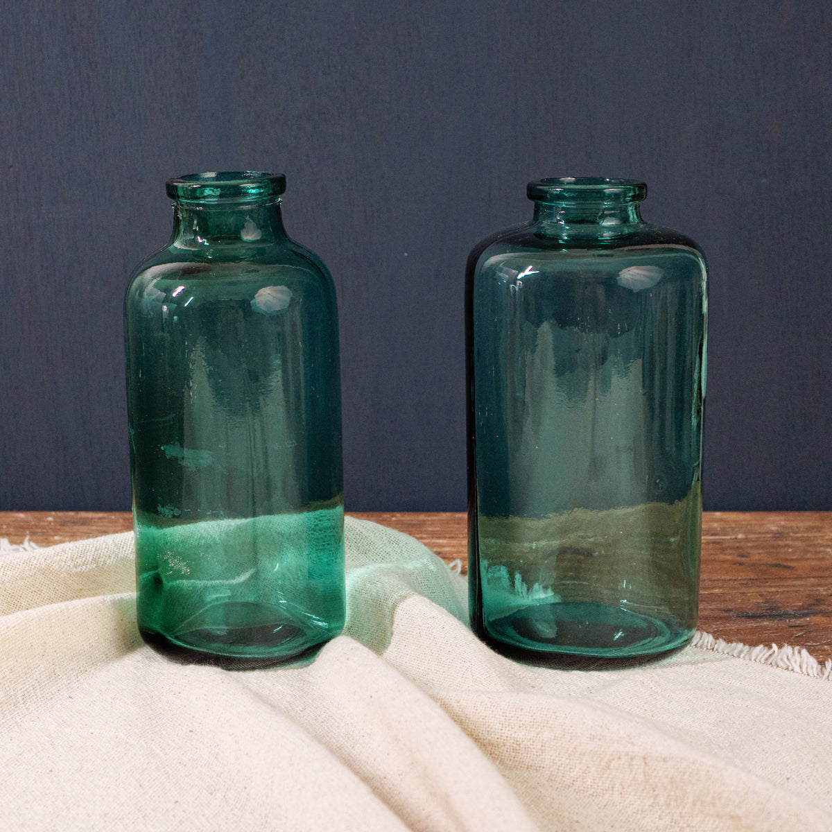 昭和グリーンガラスボトル