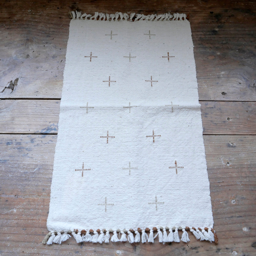 手紡ぎハンドタオル