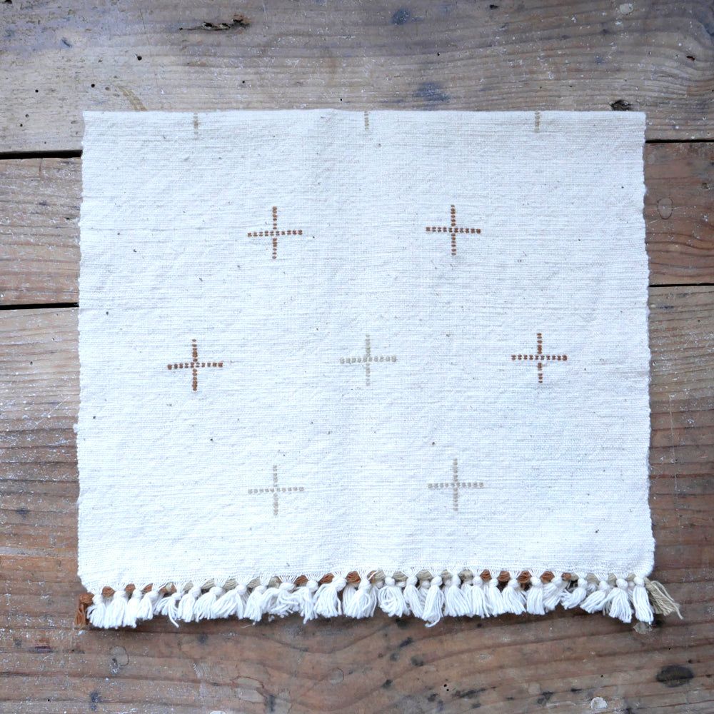 手紡ぎハンドタオル