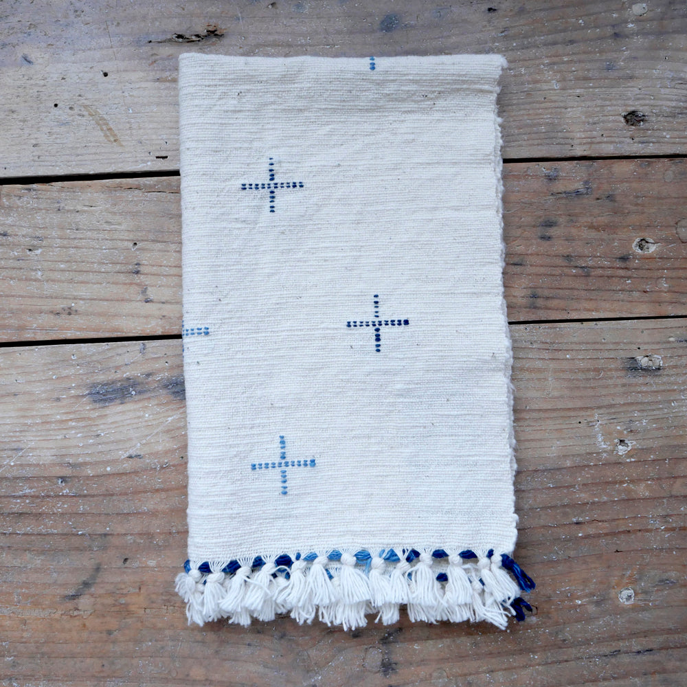 手紡ぎハンドタオル