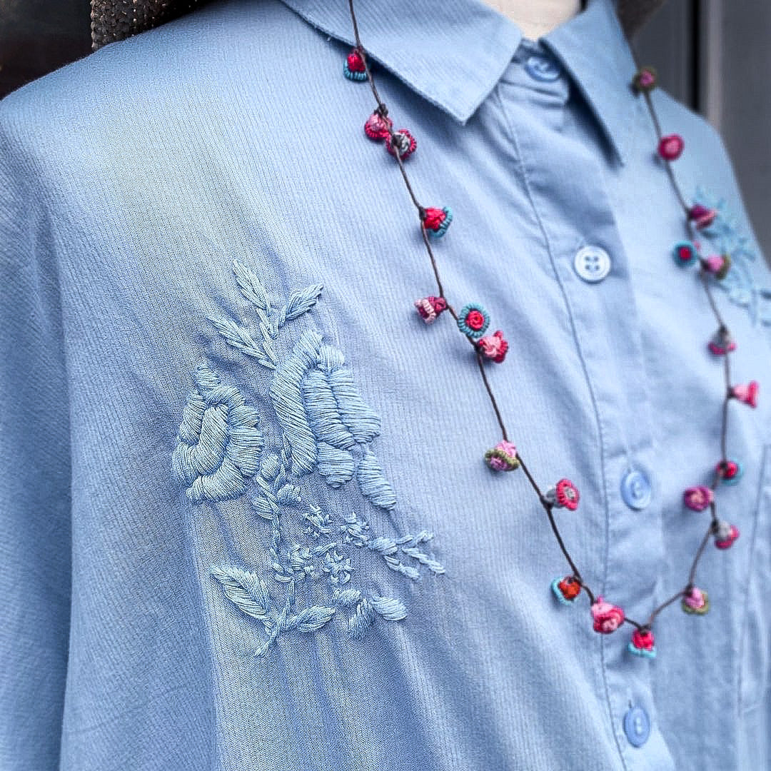 モロッコボタンネックレス(スタンダード)