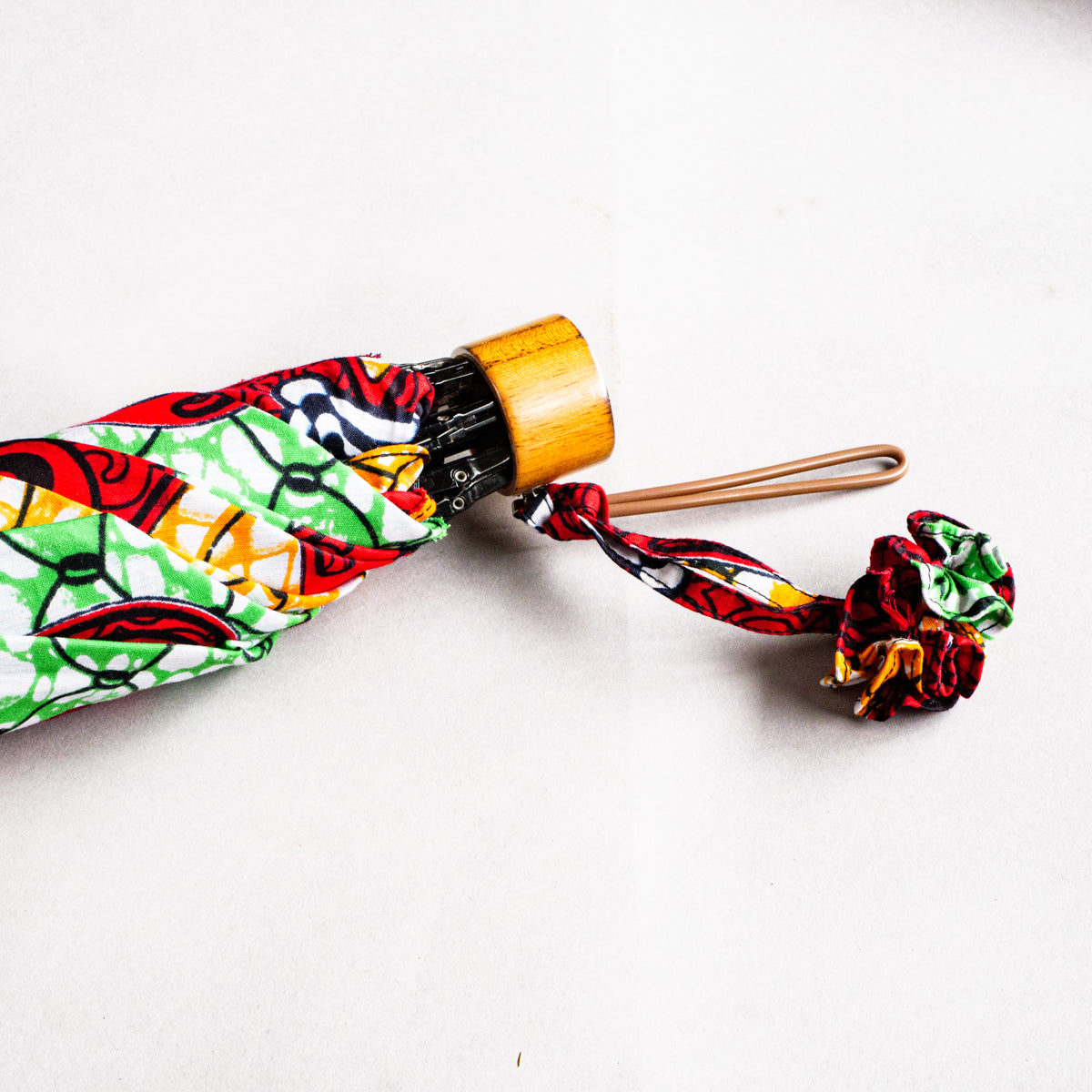 カンガ日傘(折たたみ)