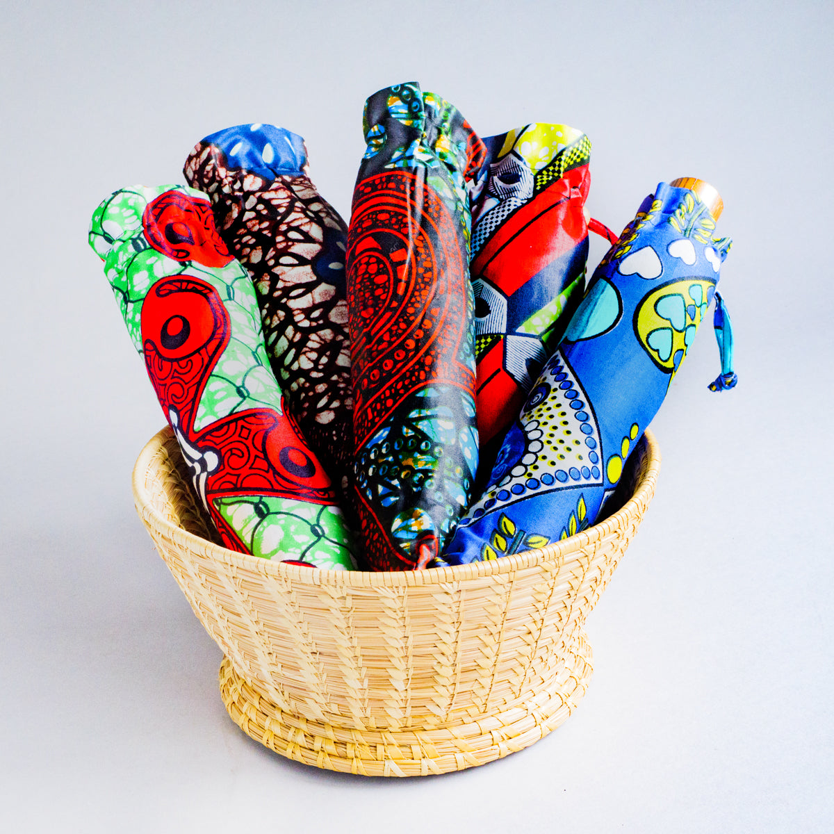 カンガ日傘(折たたみ)