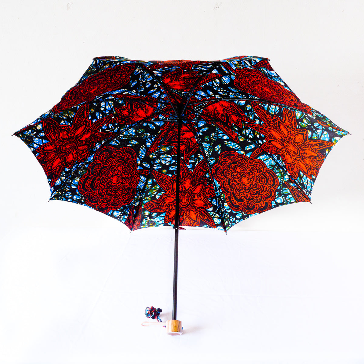 カンガ日傘(折たたみ)