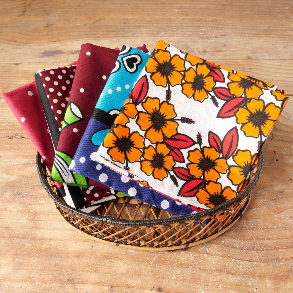 カンガ布(バンダナサイズ)