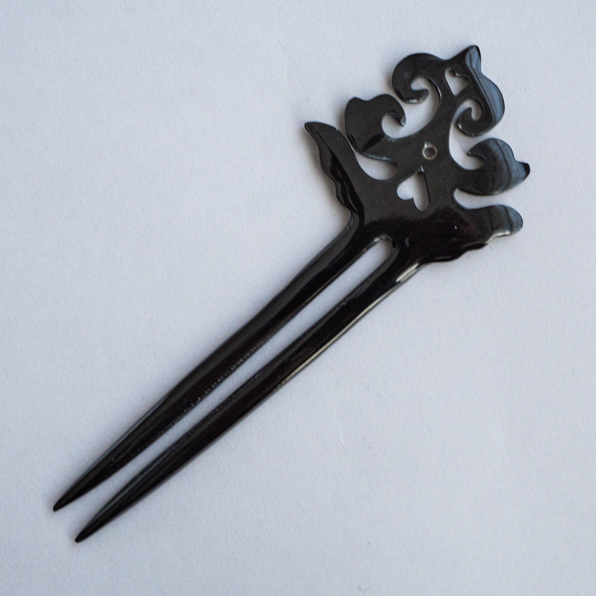 水牛角かんざし(ダブル)