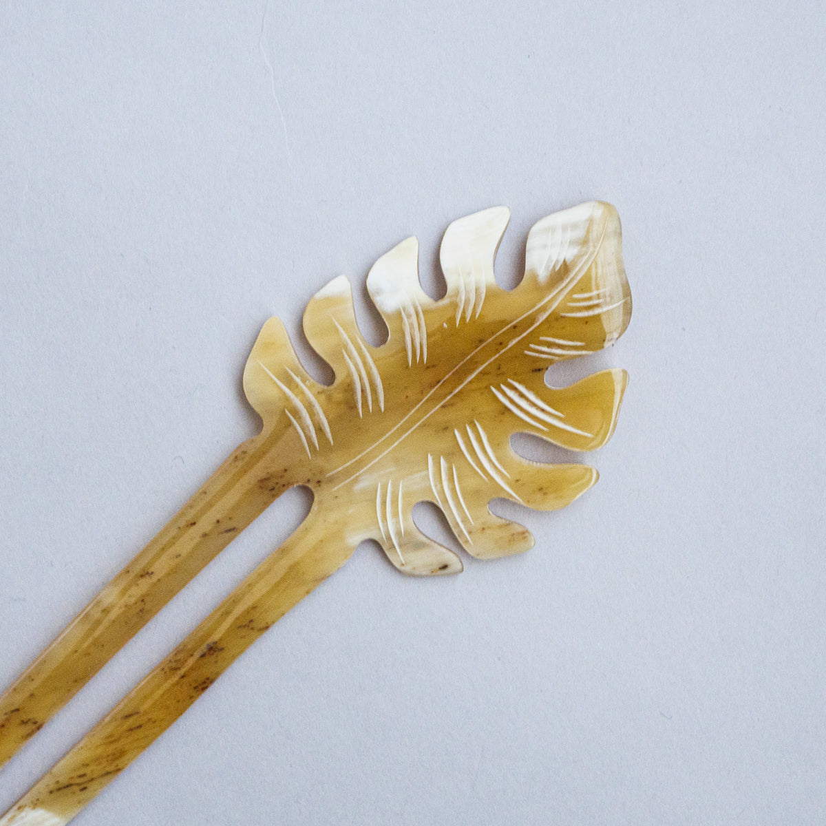 水牛角かんざし(ダブル)