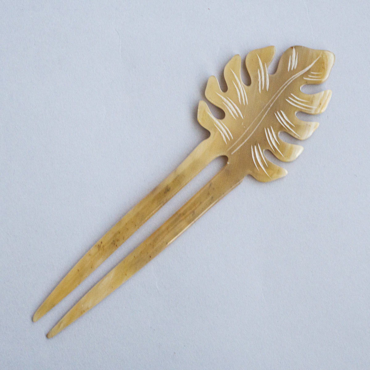 水牛角かんざし(ダブル)