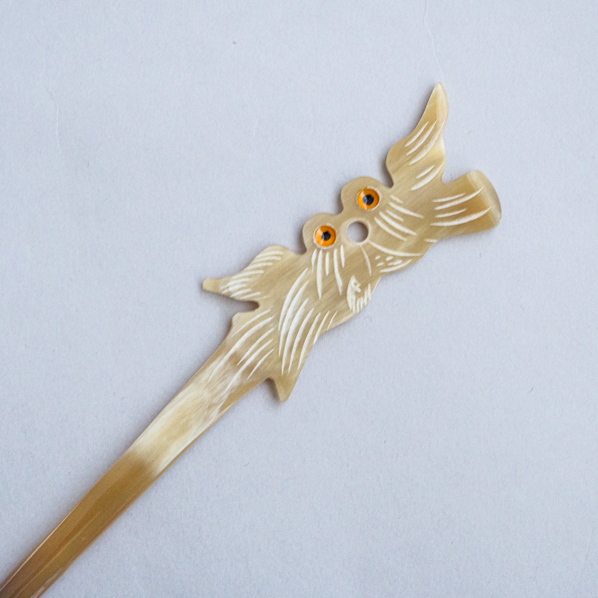 水牛角かんざし(シングル)