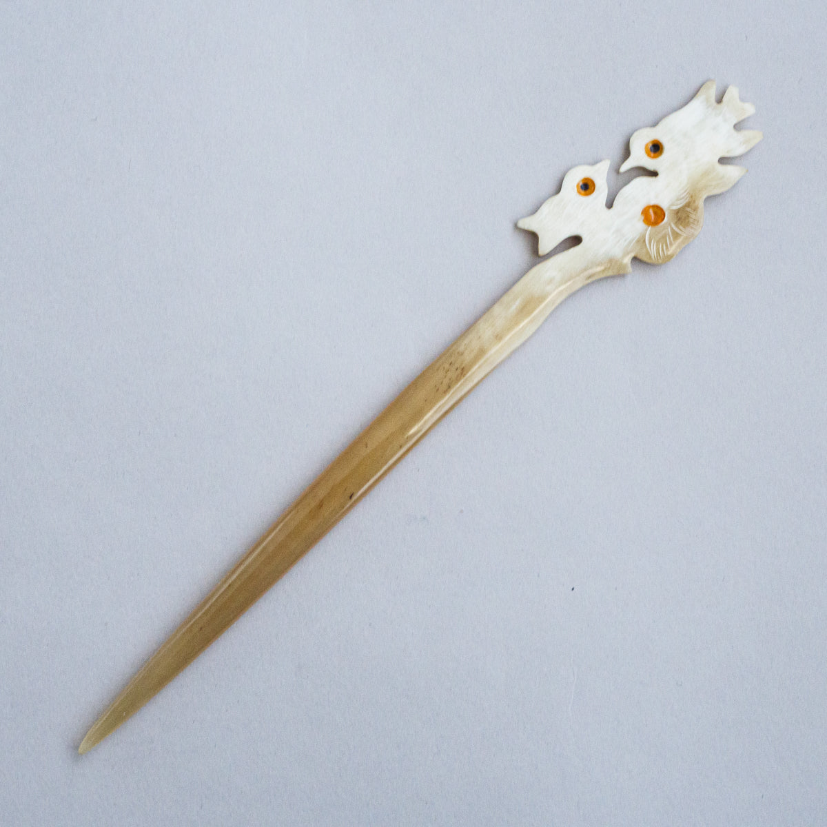 水牛角かんざし(シングル)