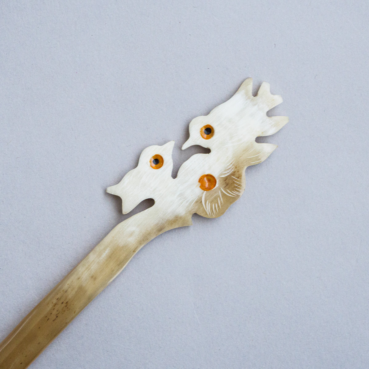 水牛角かんざし(シングル)