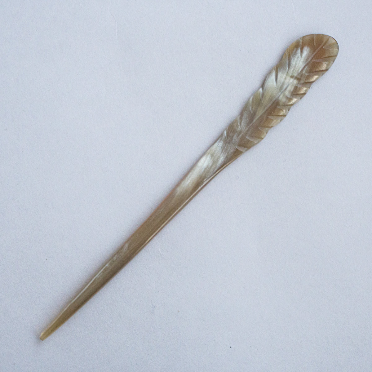 水牛角かんざし(シングル)