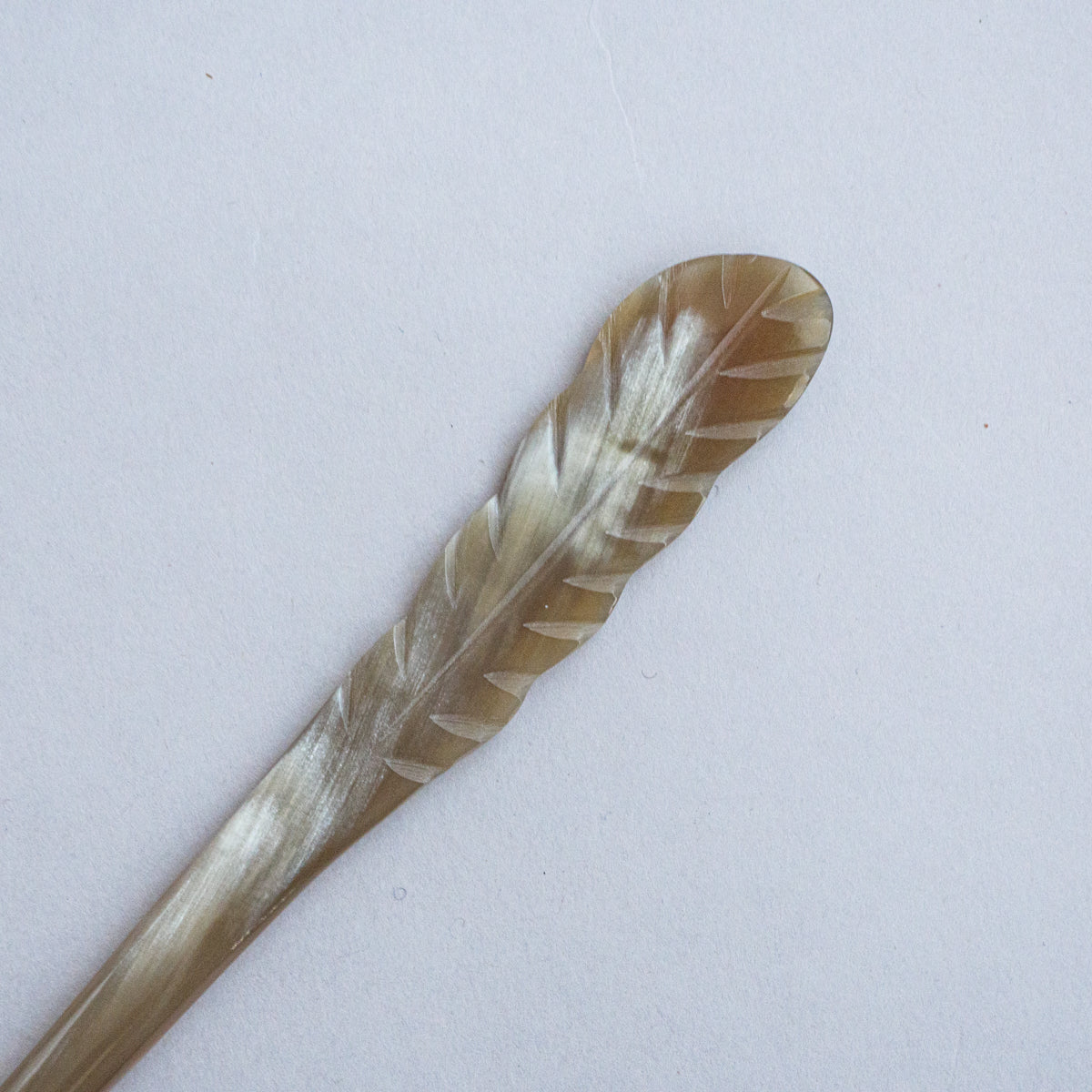 水牛角かんざし(シングル)