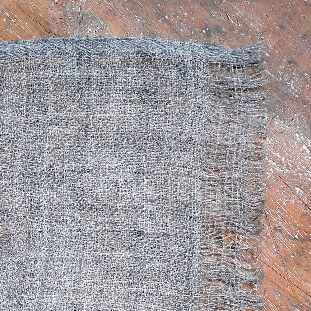 カシミヤ大判ライトストール(原毛色)