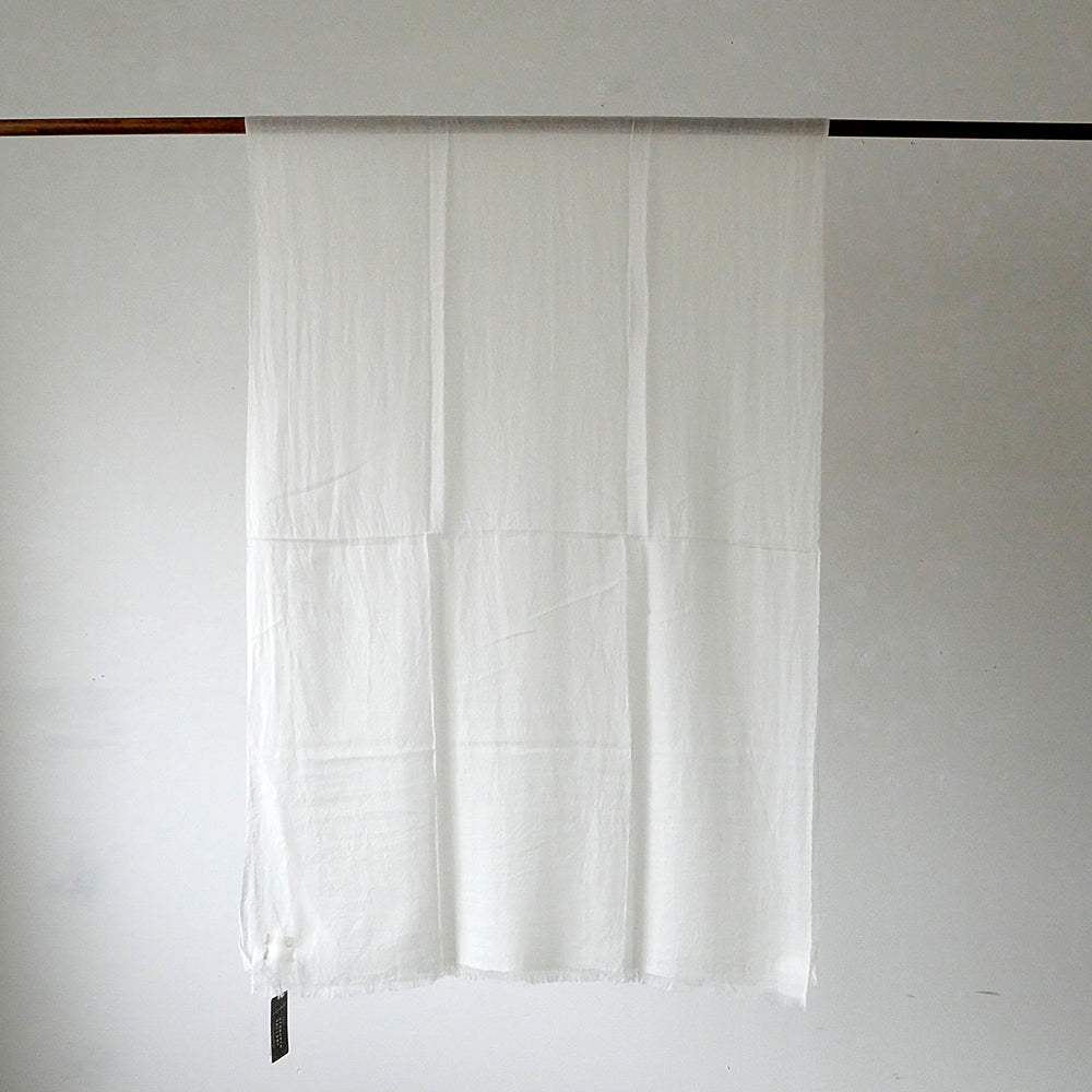 カシミヤ大判ライトストール(原毛色)