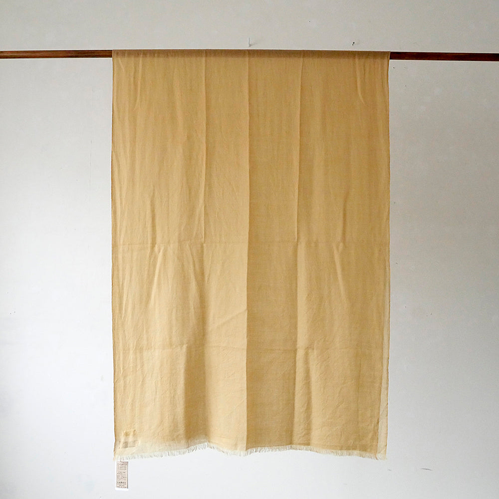 カシミヤライトストール(天然染)