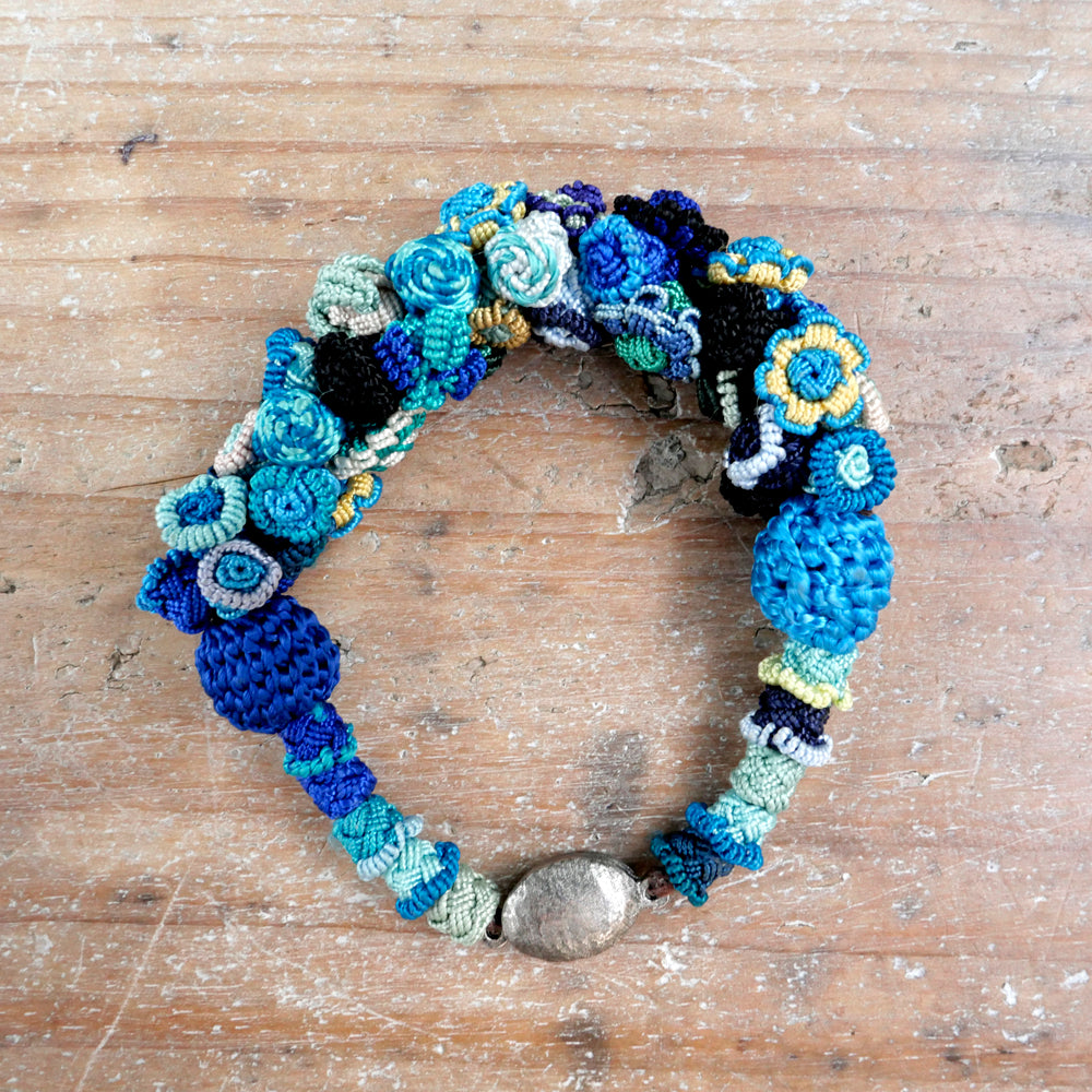 モロッコボタンブレスレット(マグネット式)