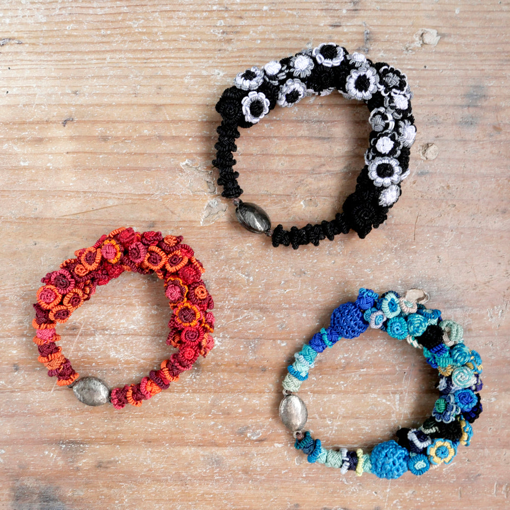 モロッコボタンブレスレット(マグネット式)