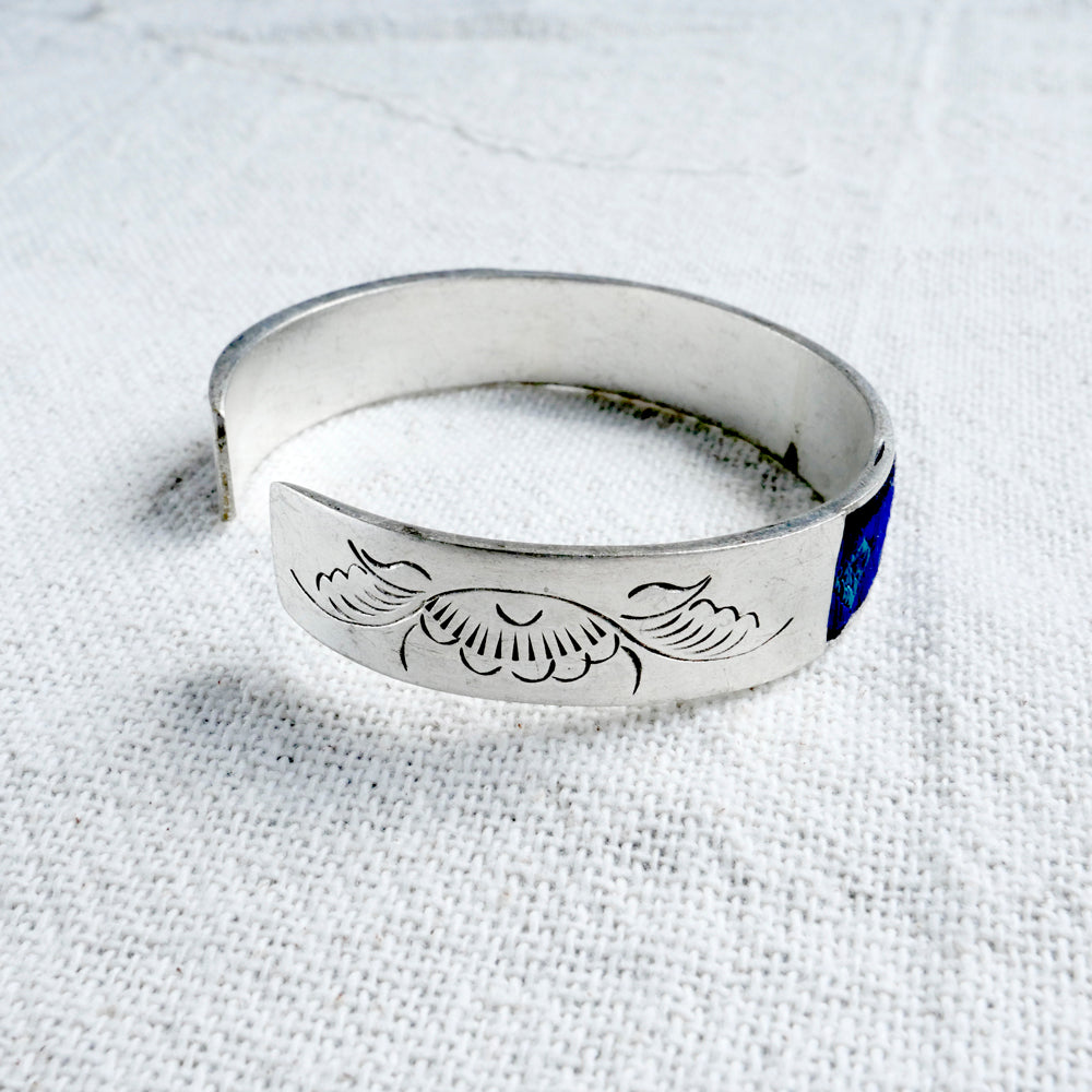 苗族刺繍バングル (S)