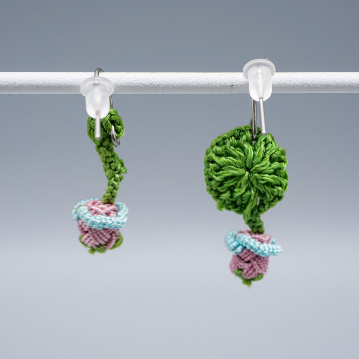 モロッコボタンピアス(フック)