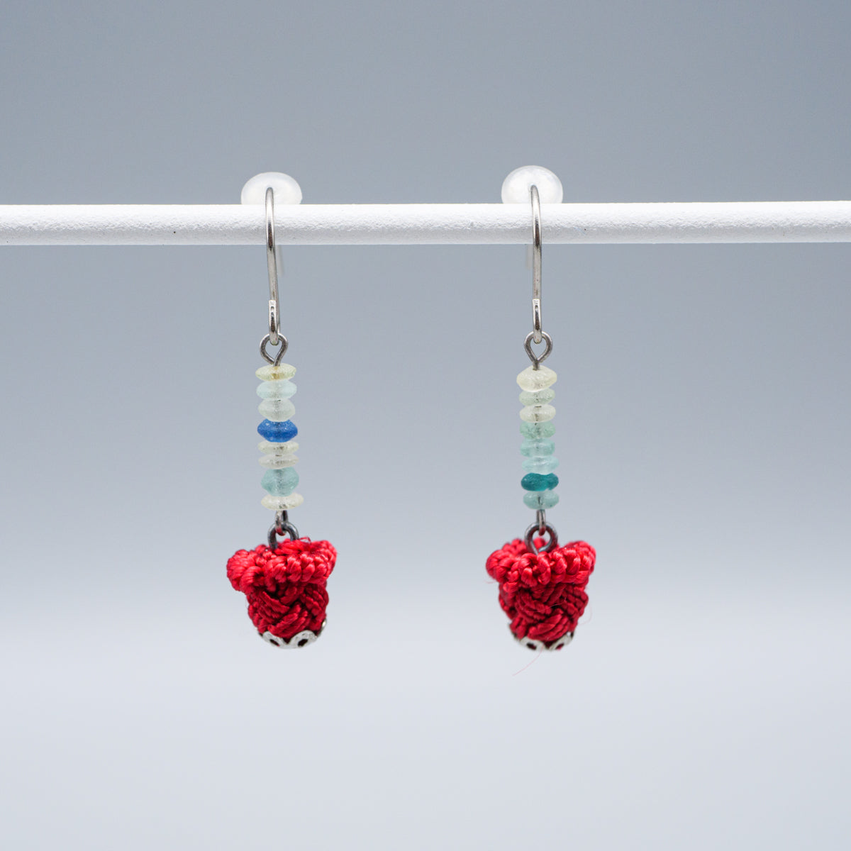 モロッコボタンピアス(フック)