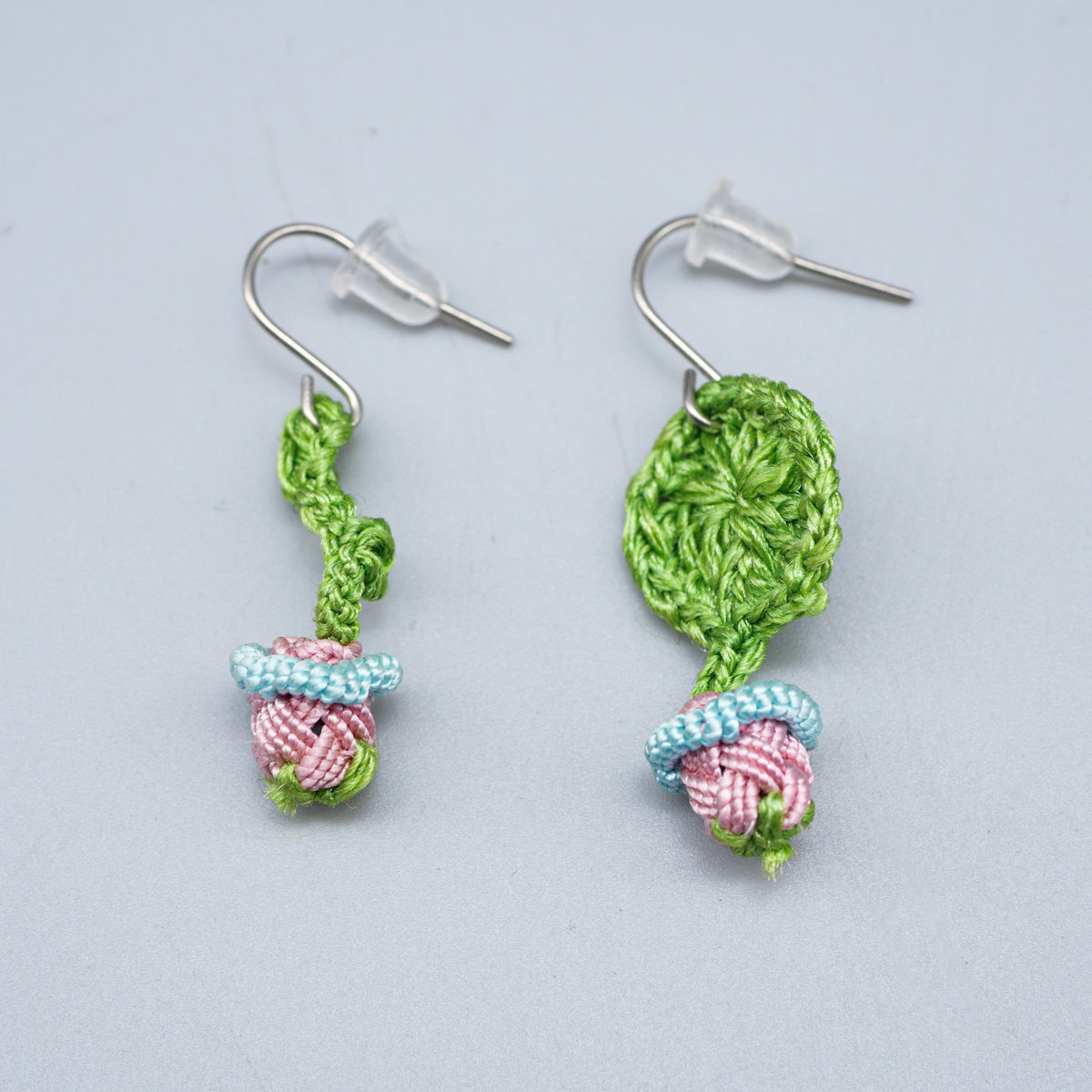 モロッコボタンピアス(フック)