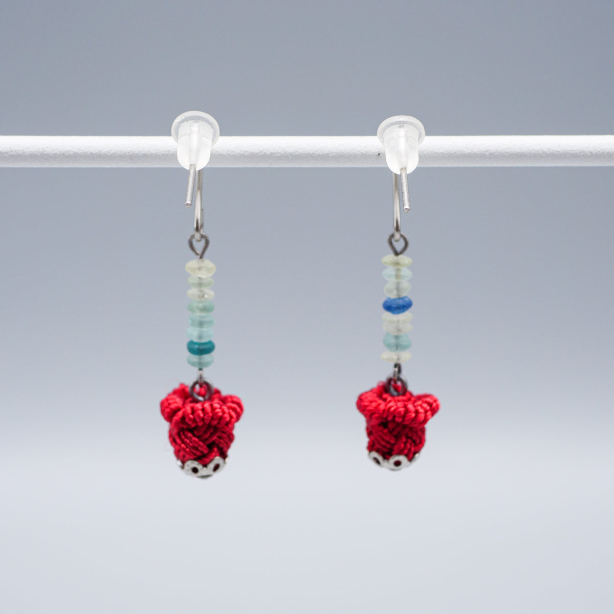 モロッコボタンピアス(フック)