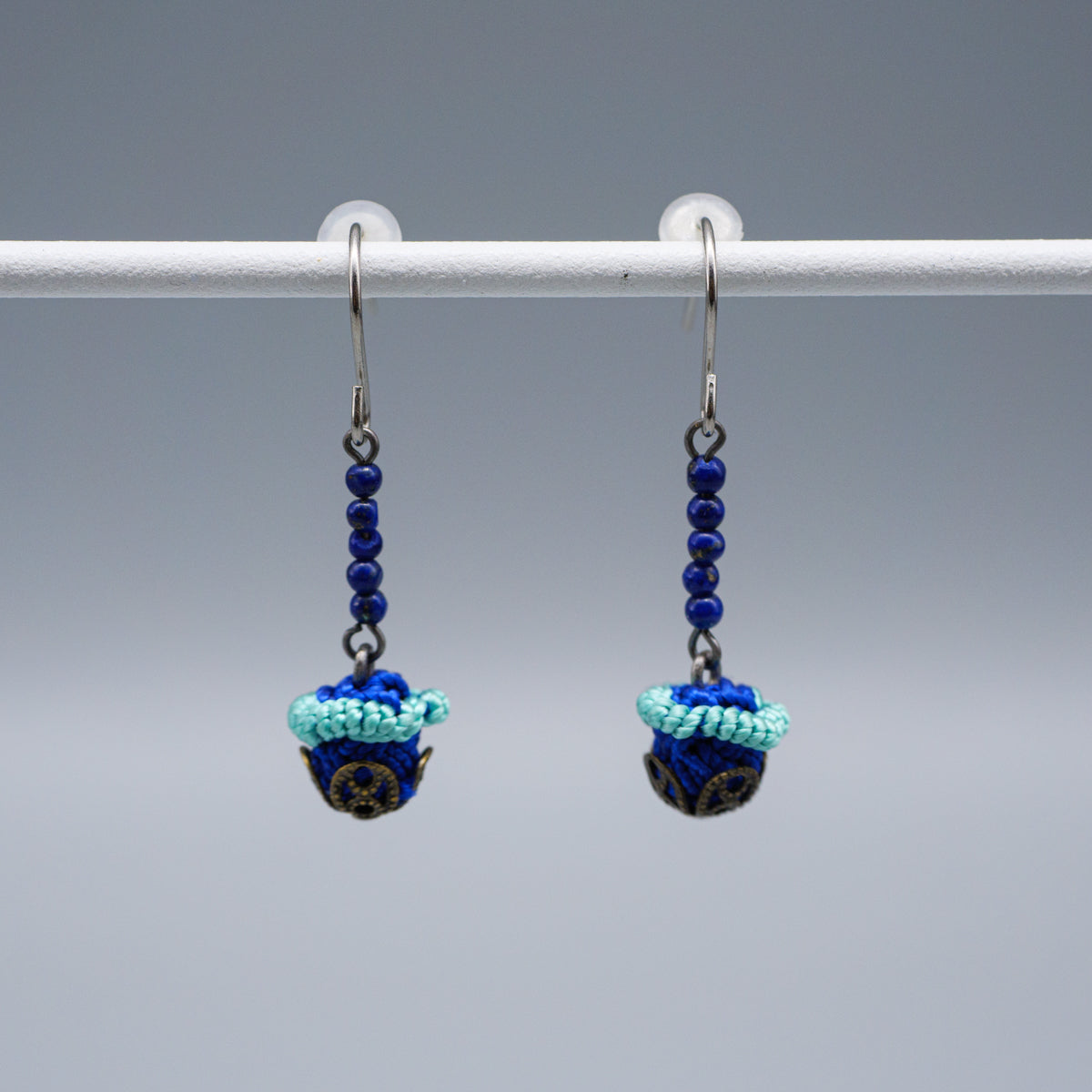 モロッコボタンピアス(フック)