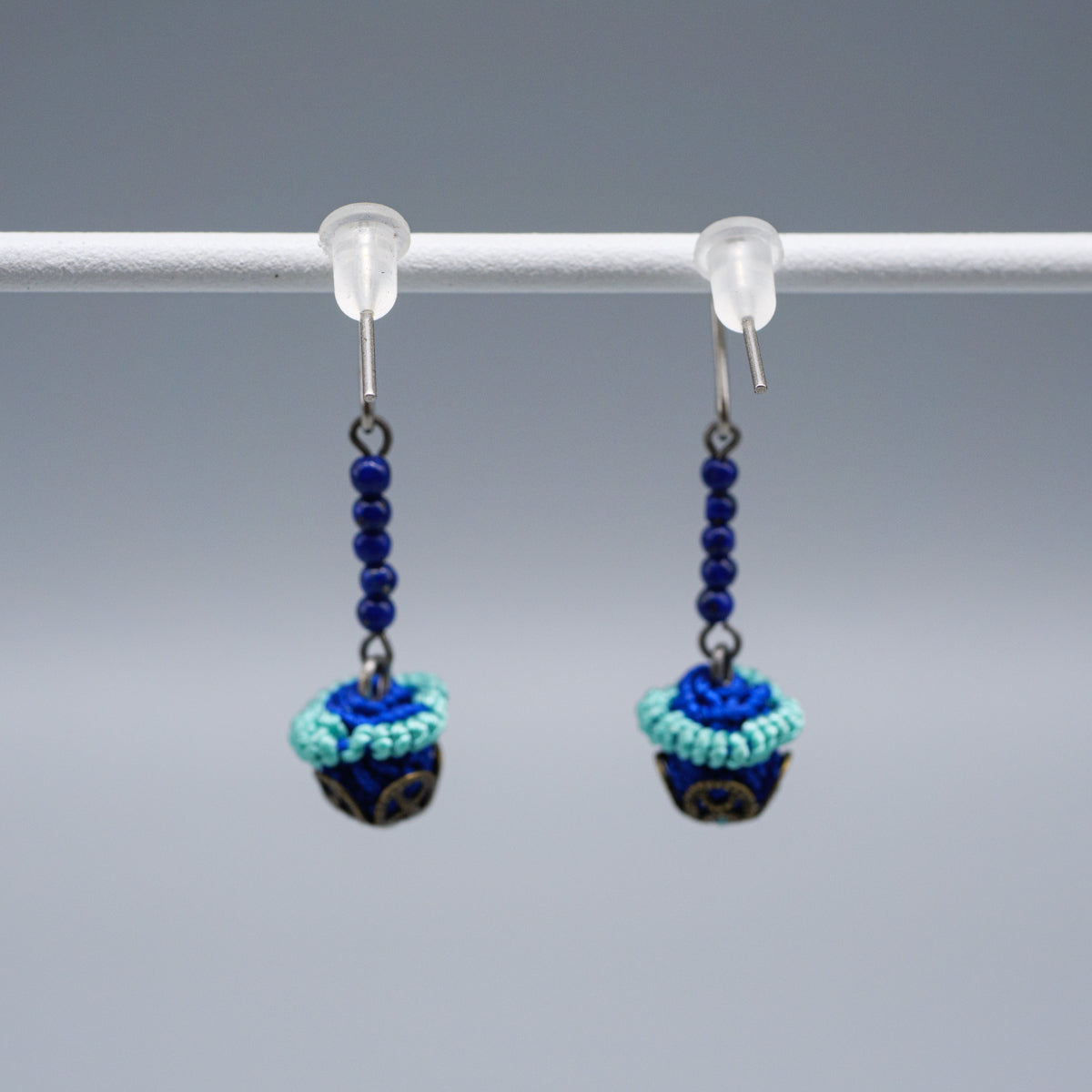 モロッコボタンピアス(フック)