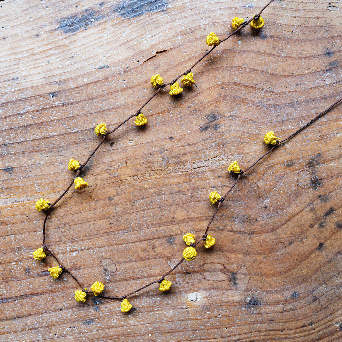 モロッコボタンネックレス(スタンダード)