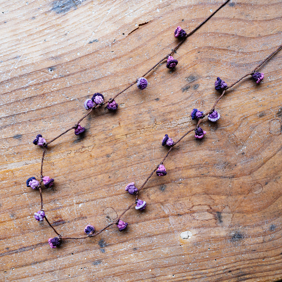 モロッコボタンネックレス(スタンダード)