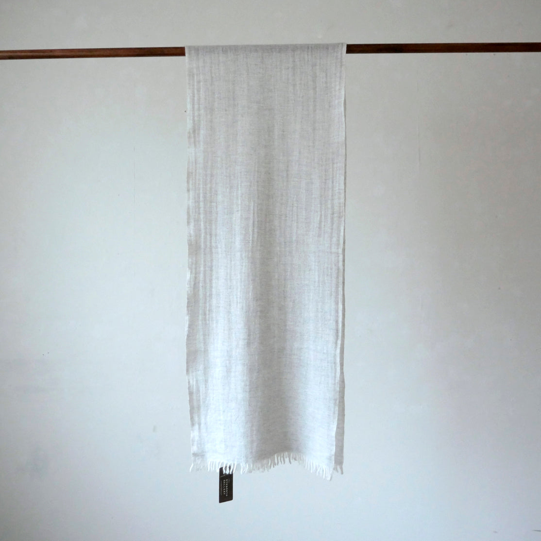 カシミヤマフラー(原毛色)