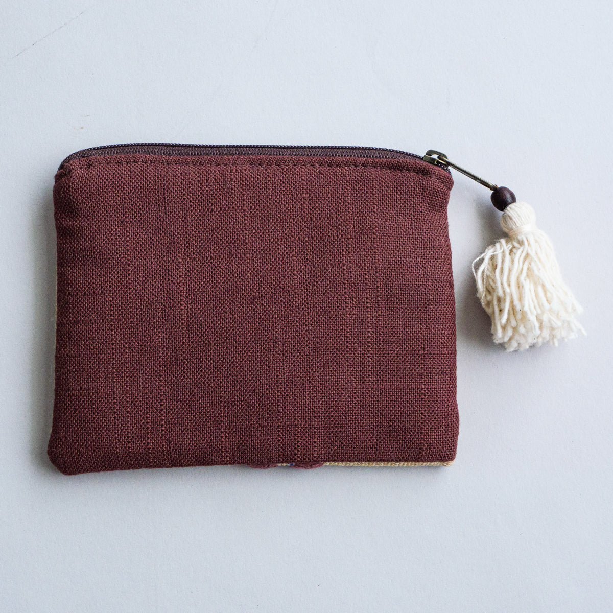 ナガ族手刺繍ポーチ