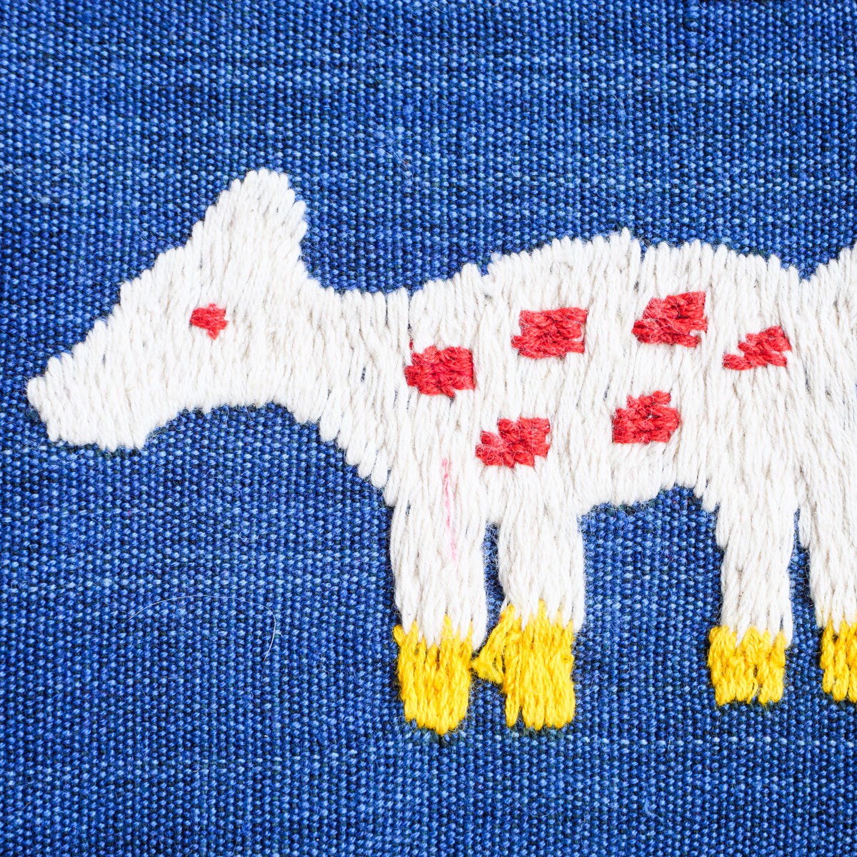 ナガ族手刺繍ポーチ