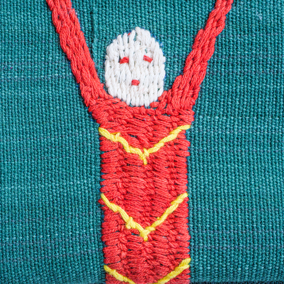 ナガ族手刺繍ポーチ