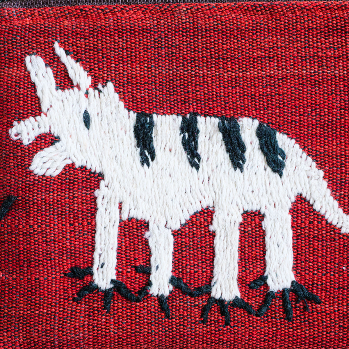 ナガ族手刺繍ポーチ