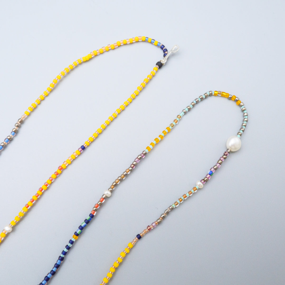 PERAPERAKビーズネックレス(パール)