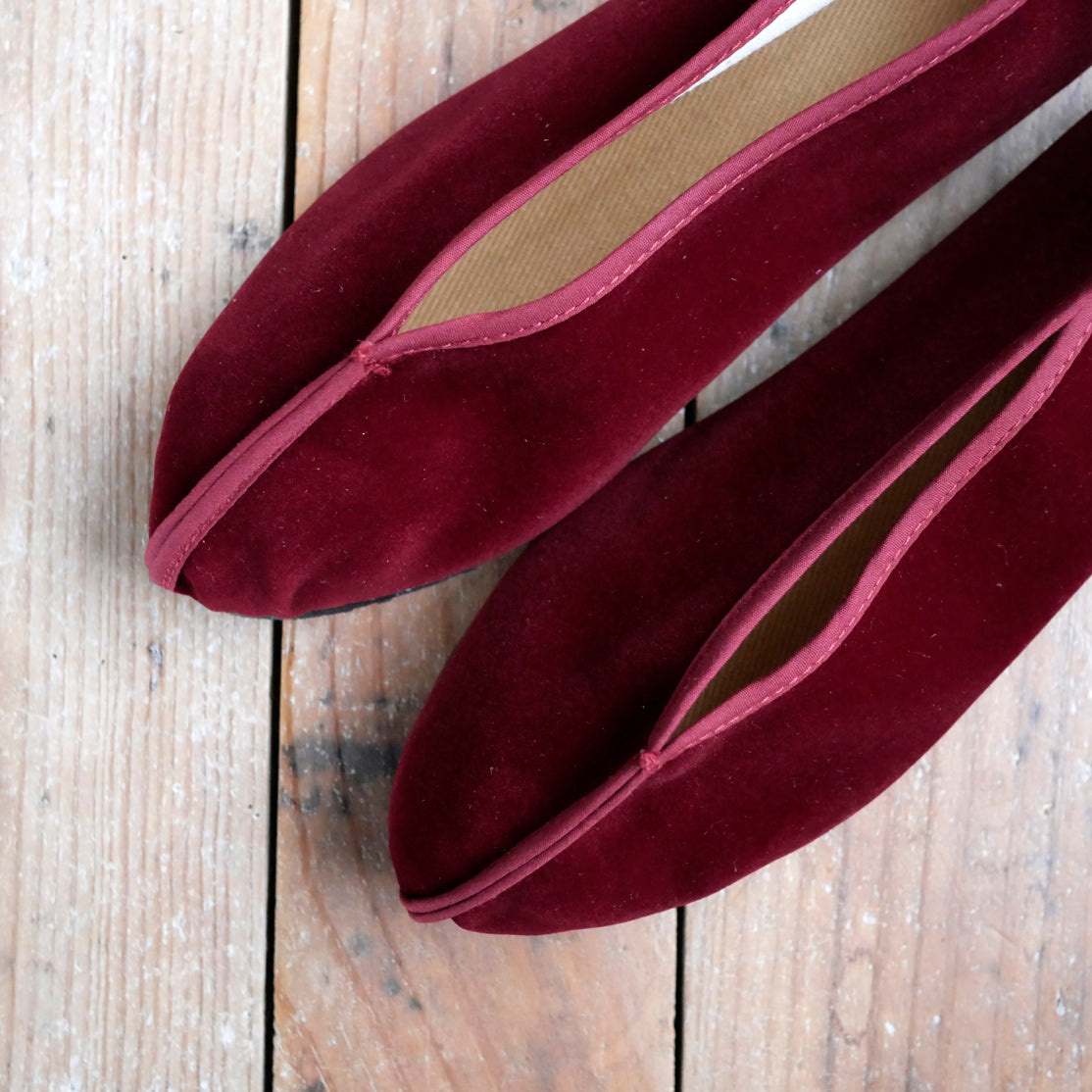 ヴェルベット平劇シューズ