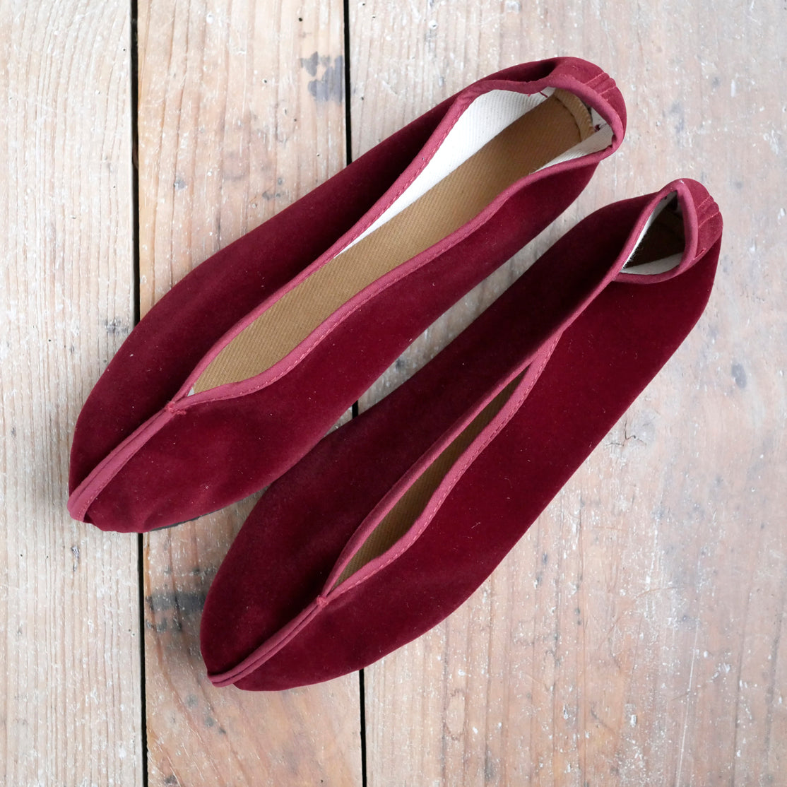 ヴェルベット平劇シューズ