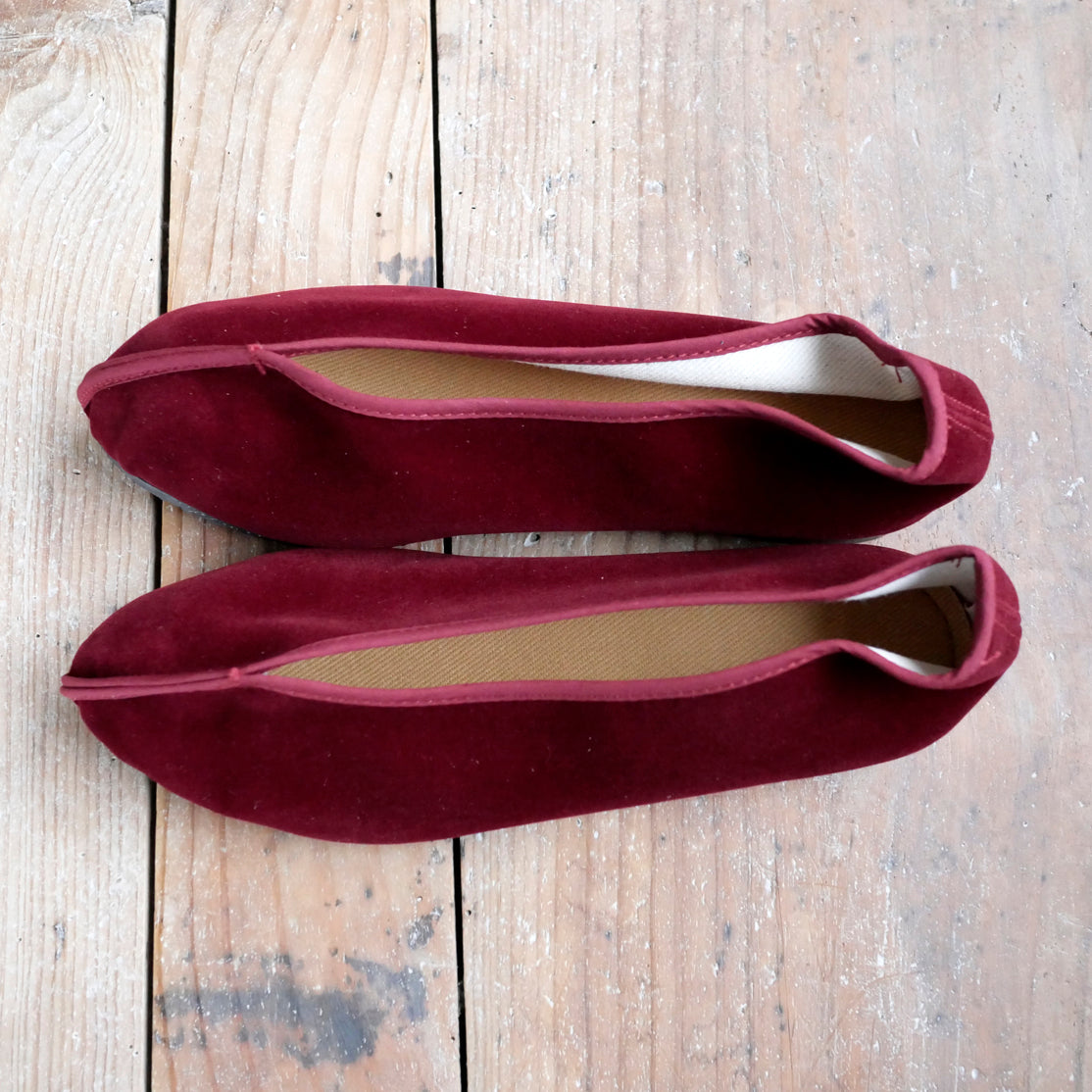 ヴェルベット平劇シューズ