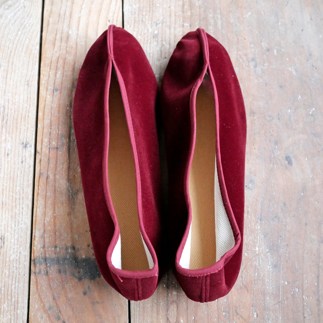 ヴェルベット平劇シューズ