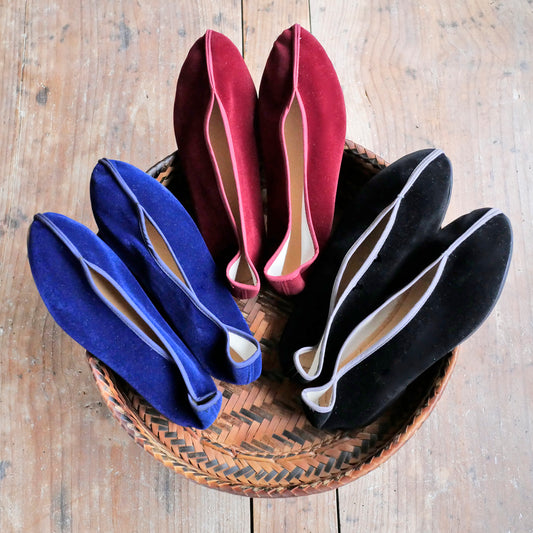 ヴェルベット平劇シューズ