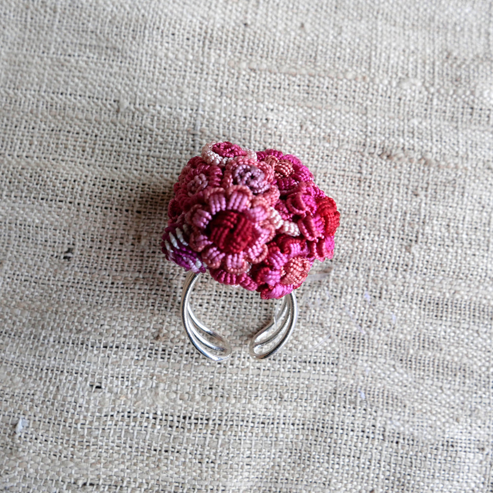 モロッコボタンリング