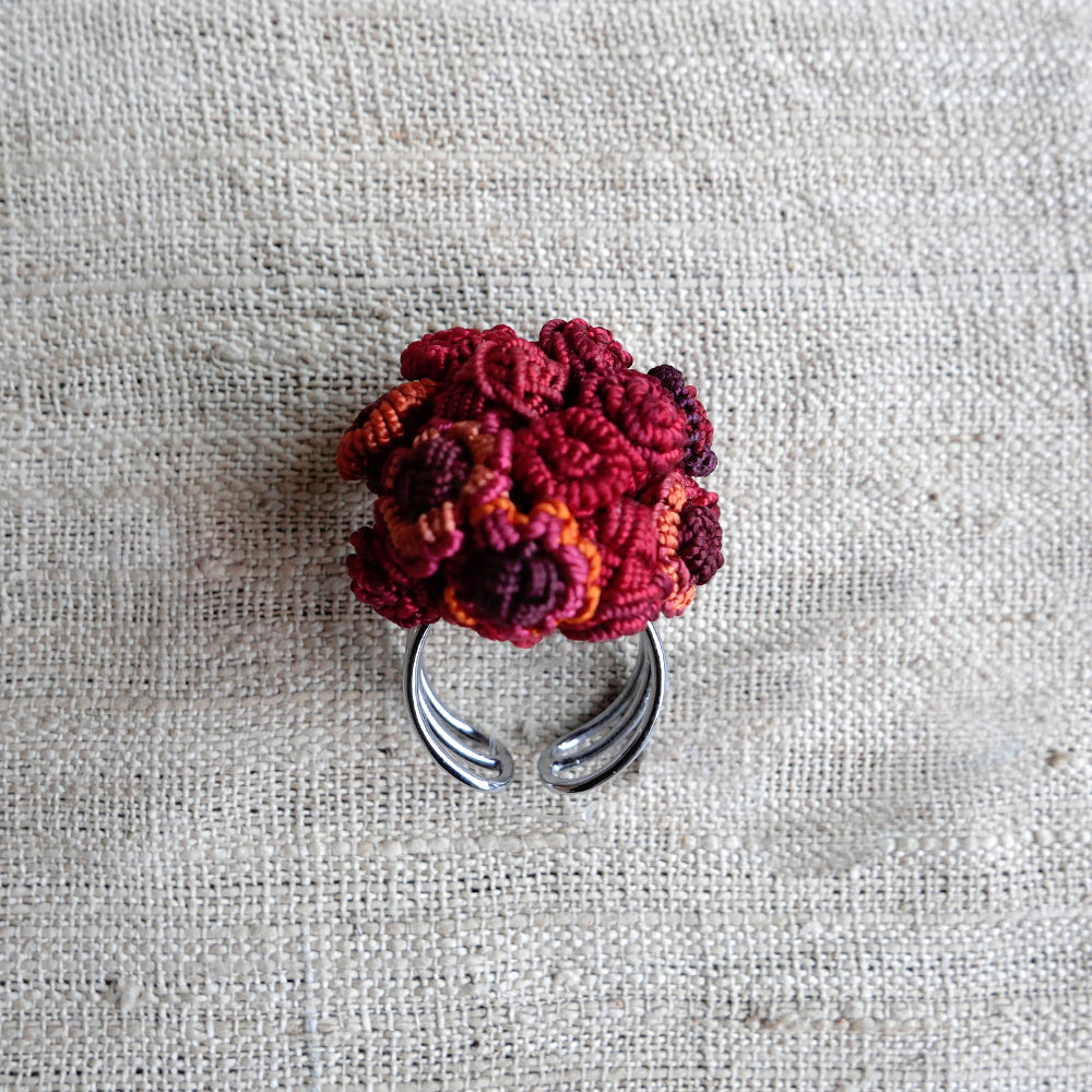 モロッコボタンリング