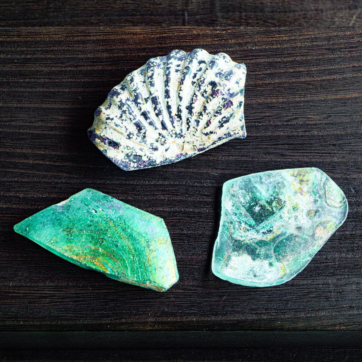 ローマングラス破片(中)