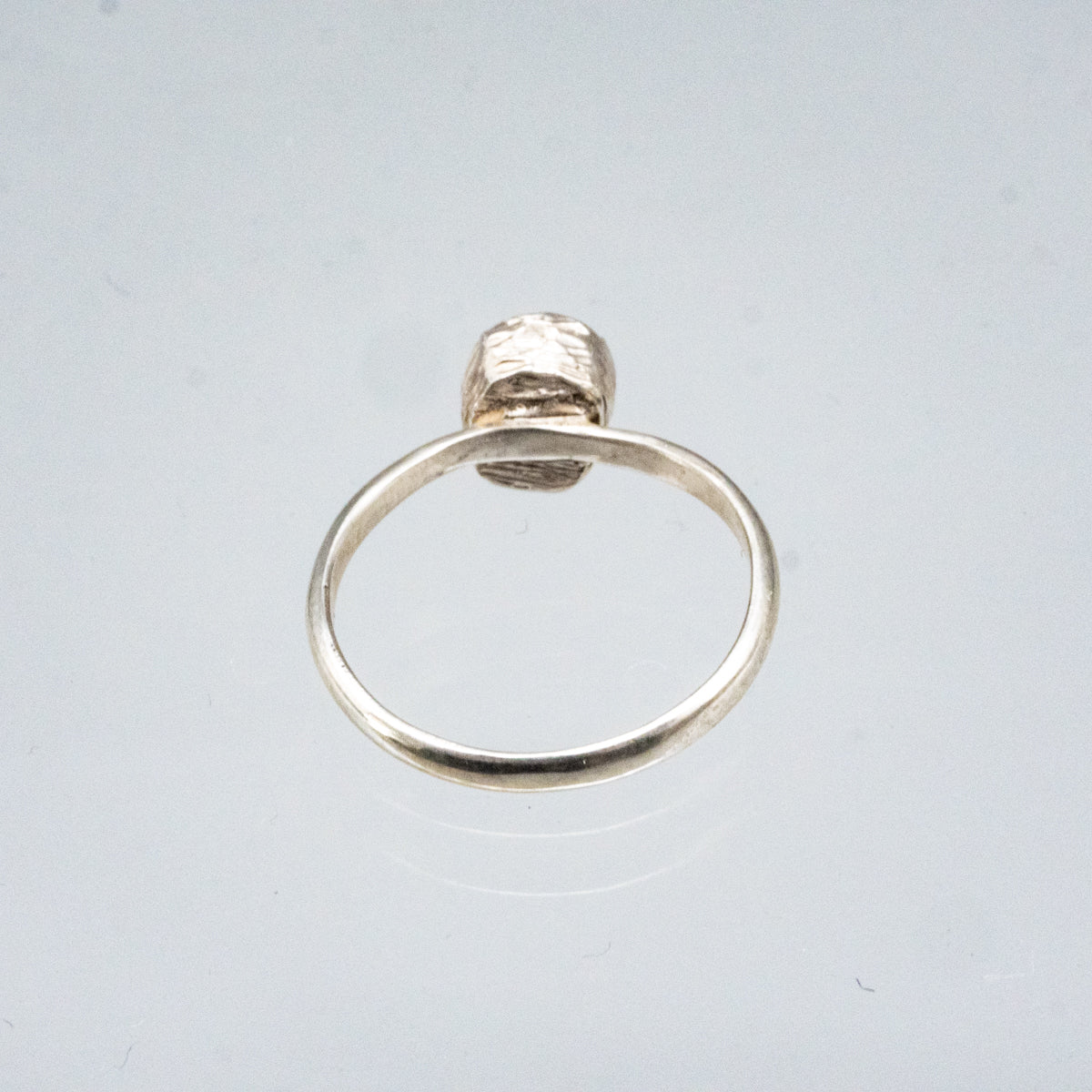 古代ローマンモザイクとんぼ玉片リング