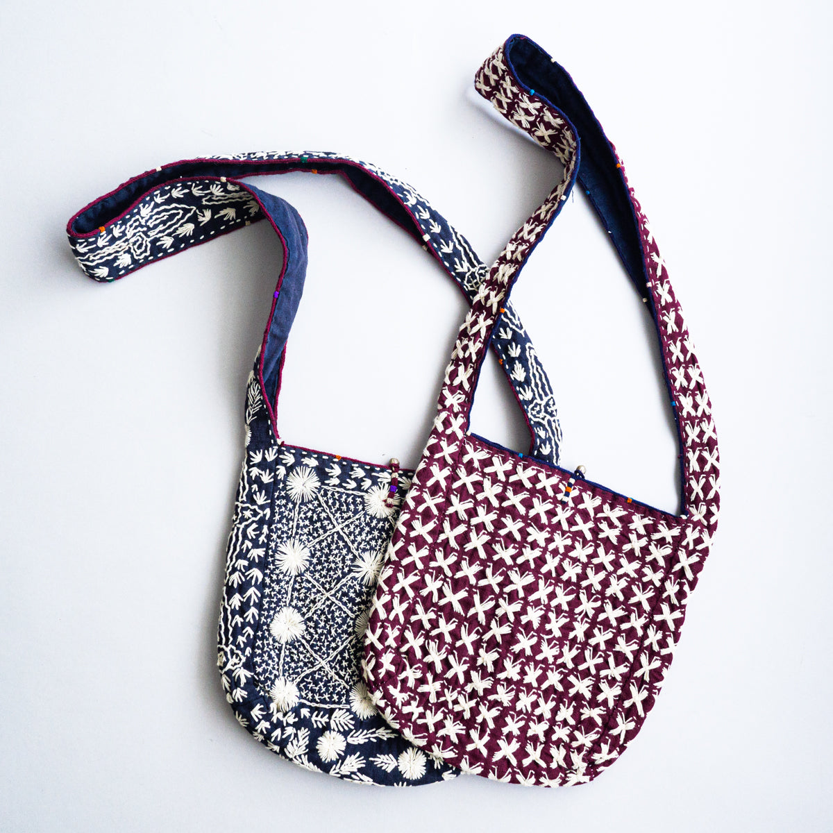 ヤオ族刺し子スモールショルダーバッグ