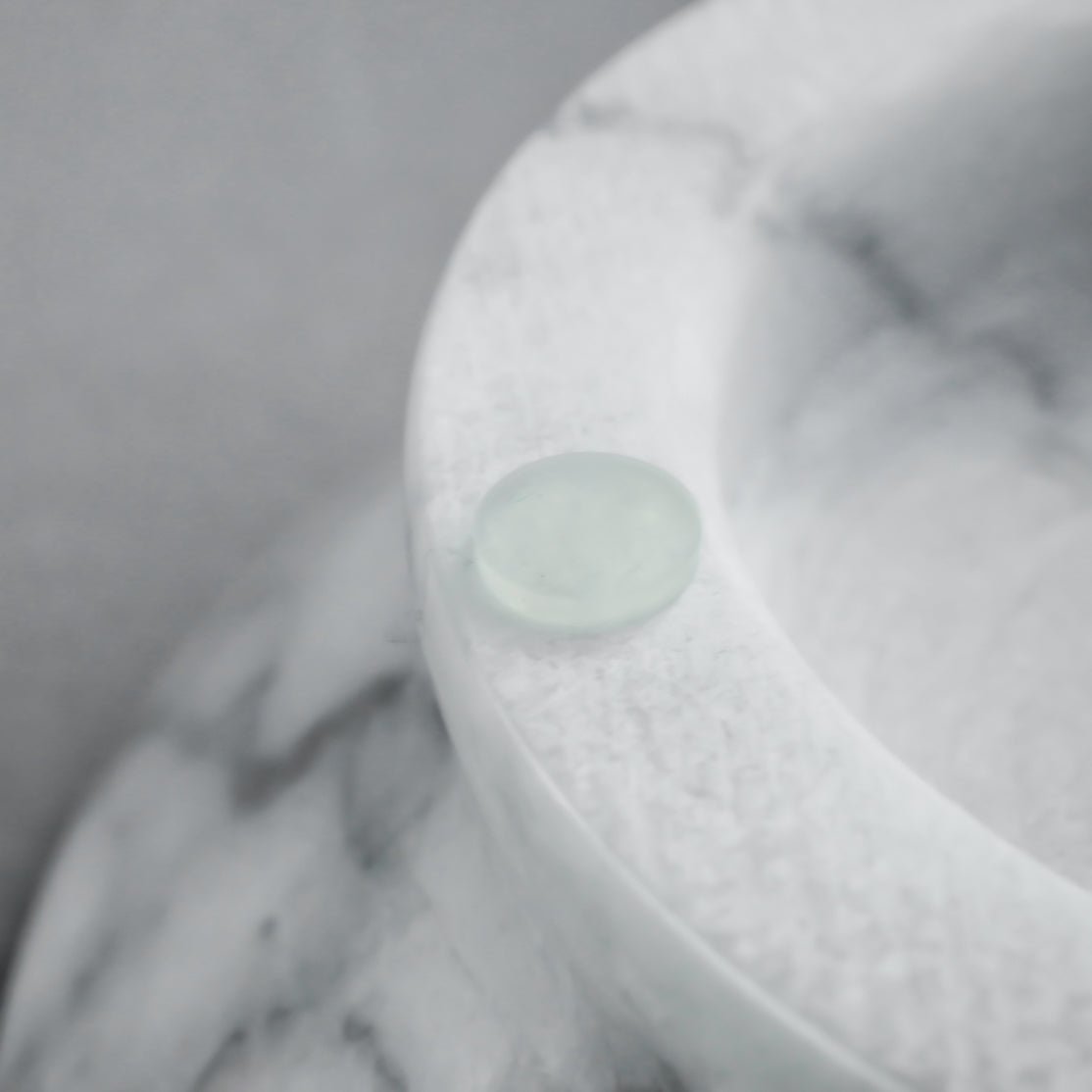 台座大理石ソープトレイ