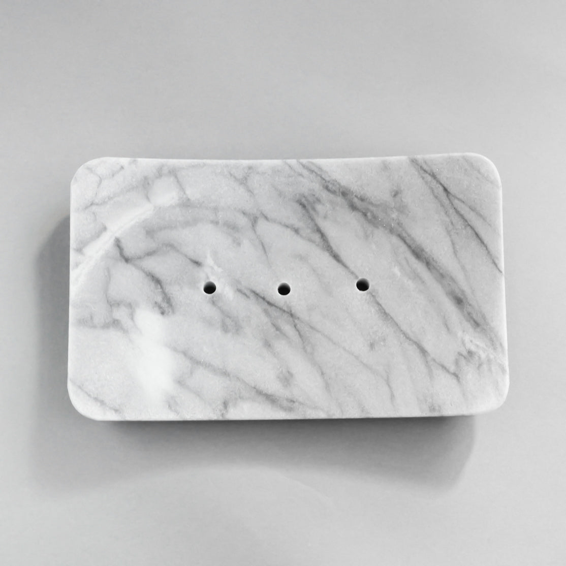 長方形大理石ソープトレイ