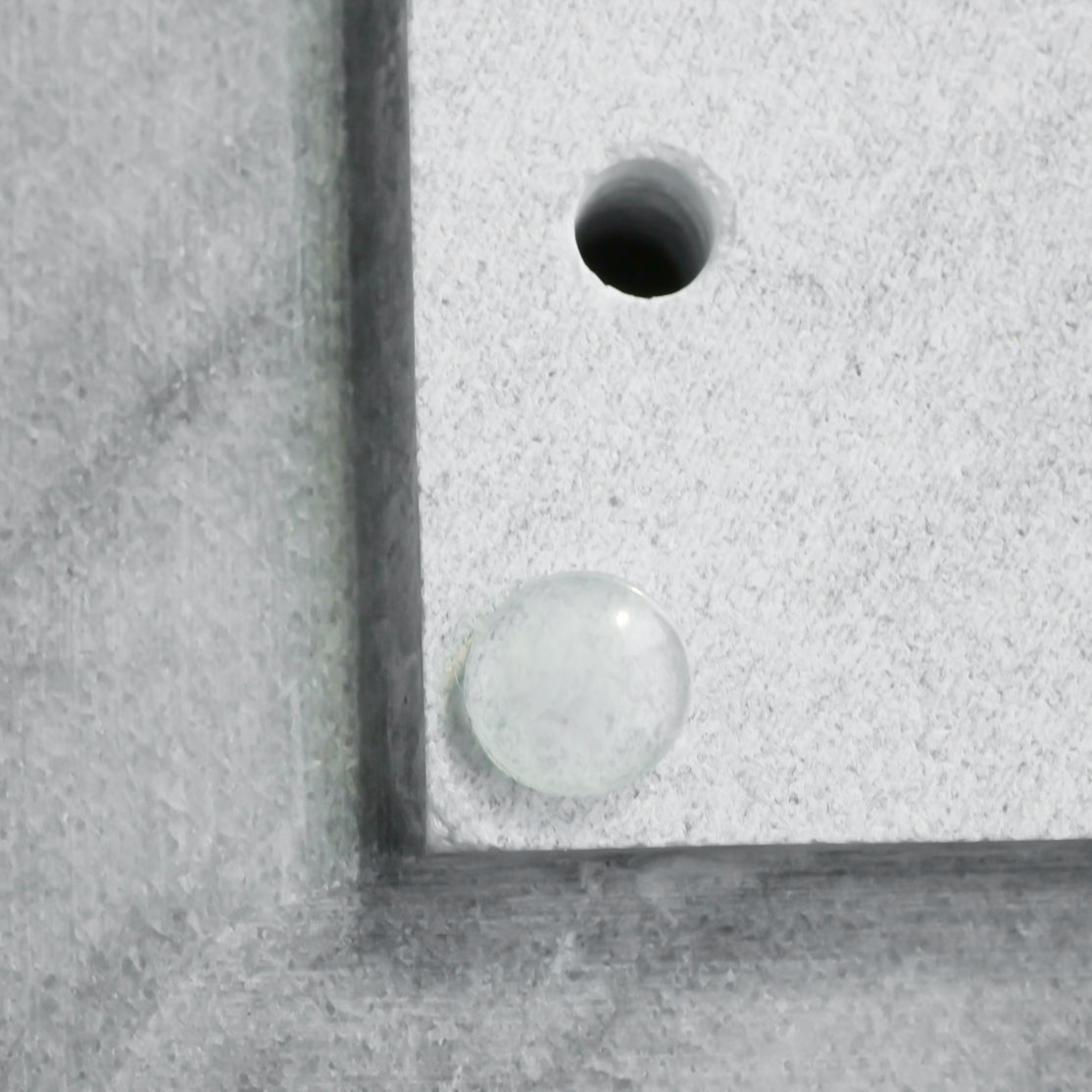 長方形大理石ソープトレイ